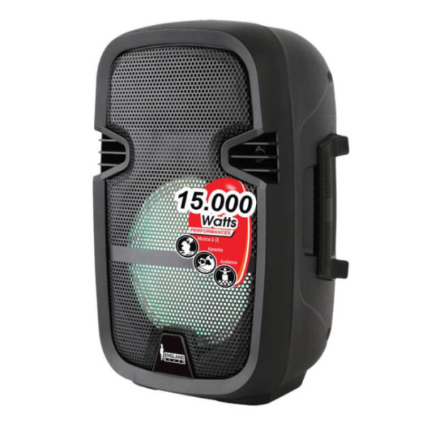 Caja amplificada recargable 20.000w 8"