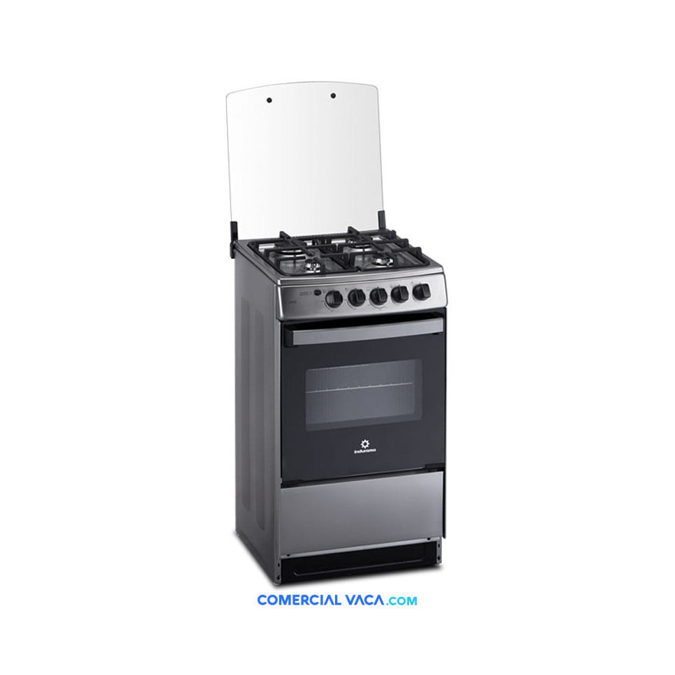Cocina Indurama a gas 4 quemadores