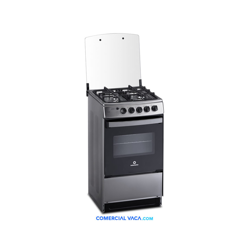 Cocina Indurama a gas 4 quemadores