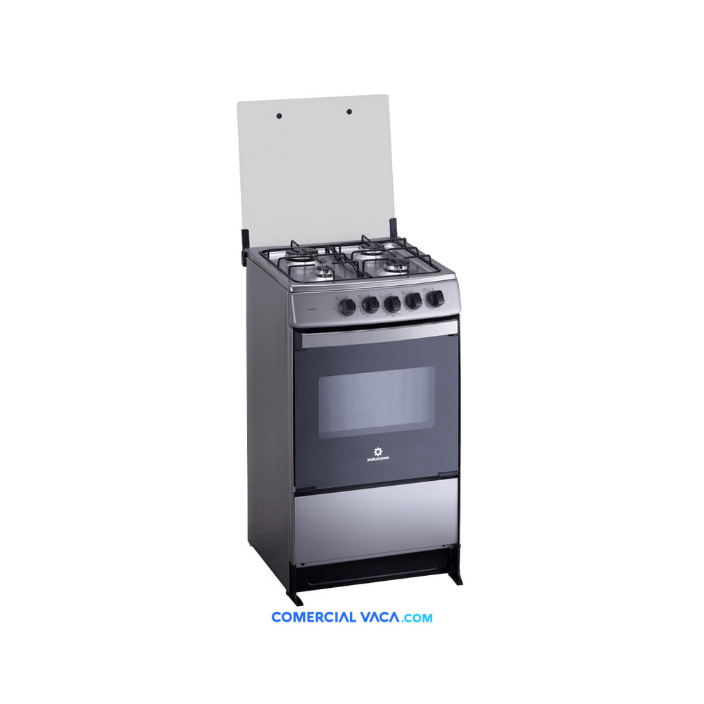 Cocina Indurama a gas 4 quemadores