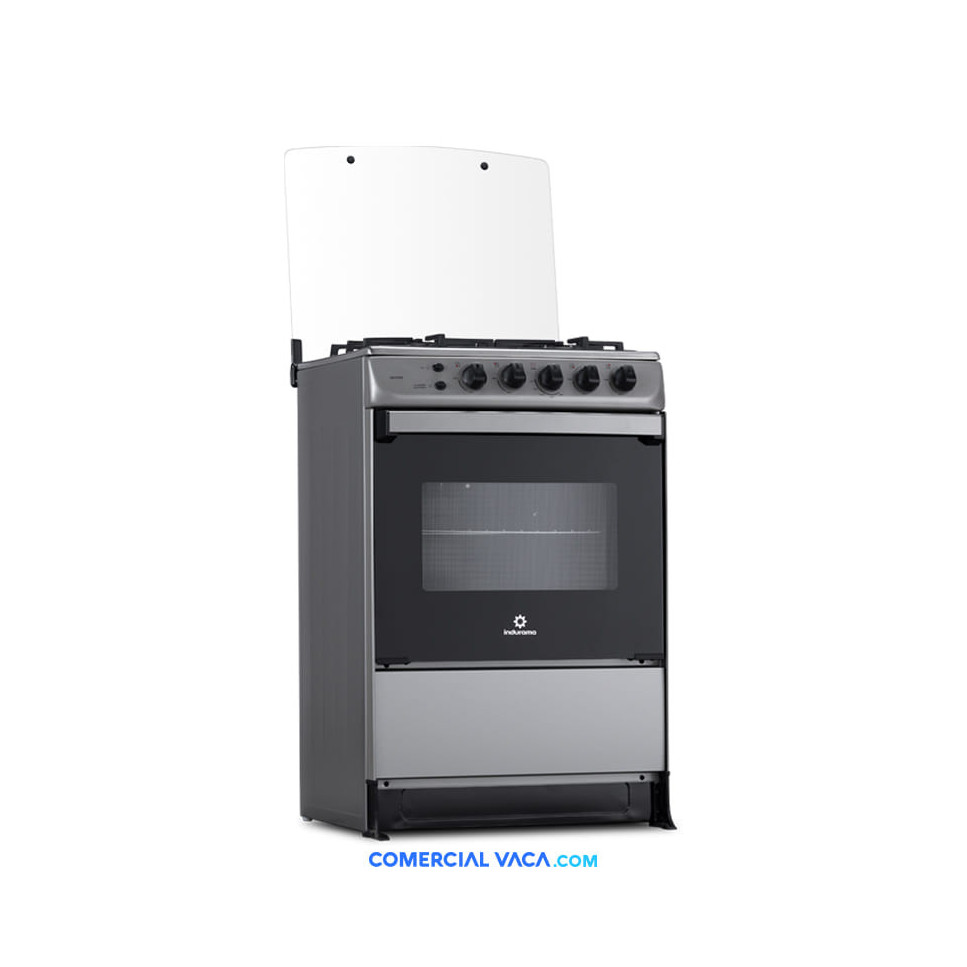 Cocina Indurama a gas 4 quemadores