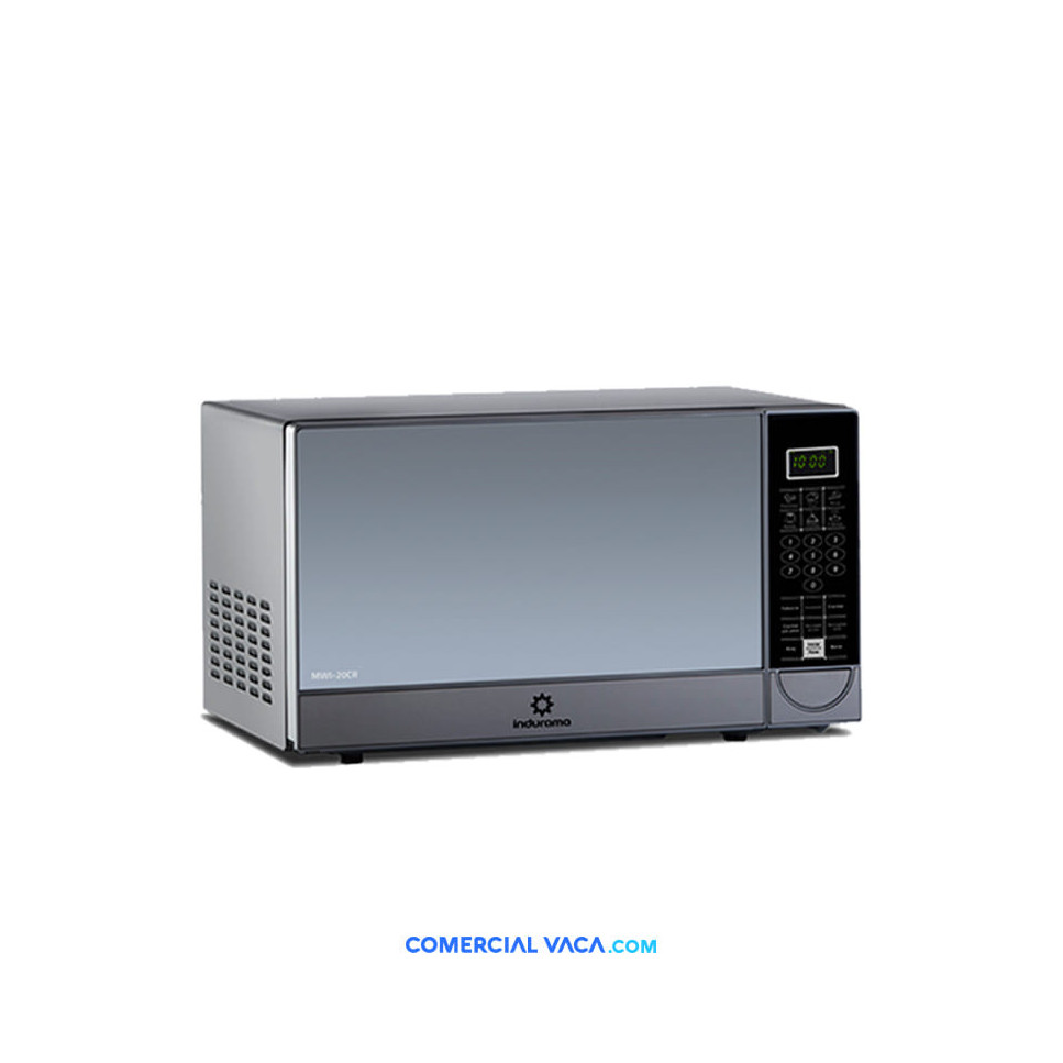 MICROONDAS INDURAMA 20 LITROS MWI-20CR CROMA