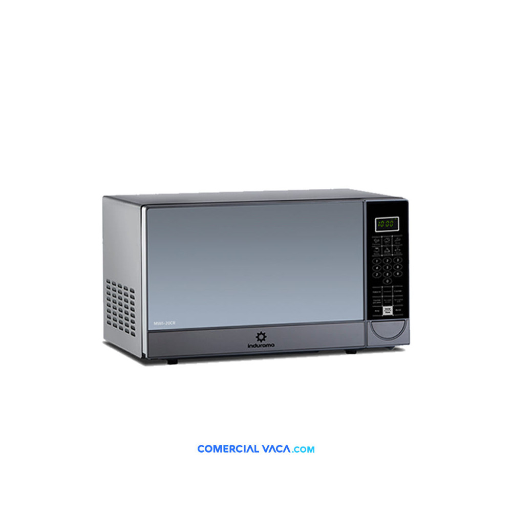 MICROONDAS INDURAMA 20 LITROS MWI-20CR CROMA