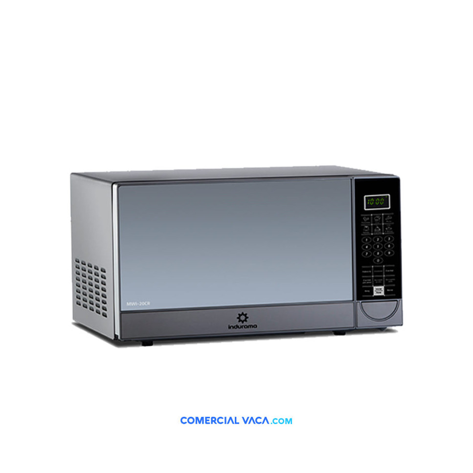 MICROONDAS INDURAMA 30 LITROS MWI-30CR CROMA