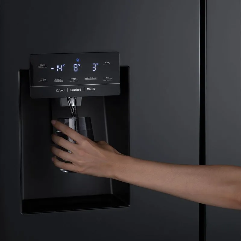 REFRIGERADORA CROSS DOOR 647 LITROS NEGRA RI-885I
