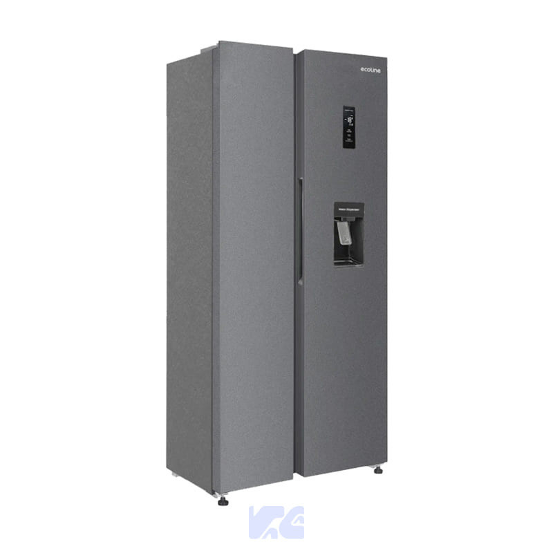 REFRIGERADOR NO FROST SIDE BY SIDE 452 LITROS ECOLINE CC-520WED SILVER