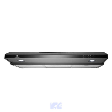 CAMPANA EXTRACTORA INDURAMA CEI-90NE DE 90cm COLOR NEGRO 260W