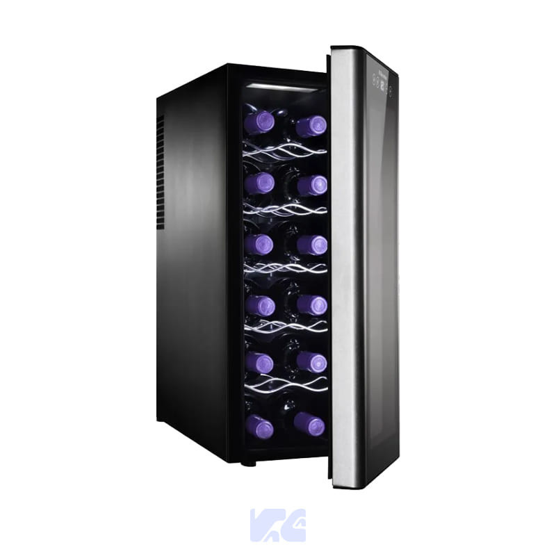 VINERA 12 BOTELLAS ELECTROLUX EWW123XSLB CON PANEL DIGITAL LED