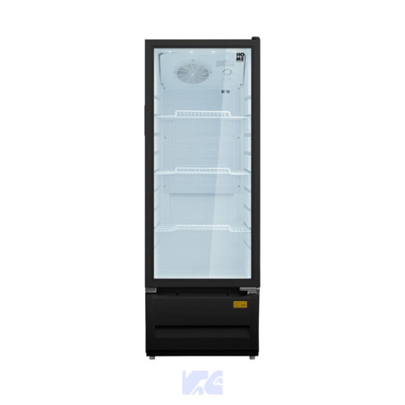 VITRINA EXHIBIDORA 309 LITROS NEGRA HOME COMPANY SC326 B