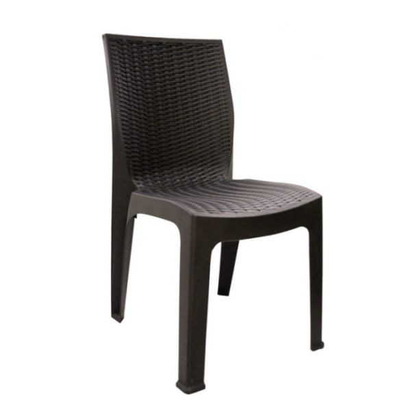 SILLA RATAN CORSA SIN BRAZOS PICA COLOR BEIGE 940221G0