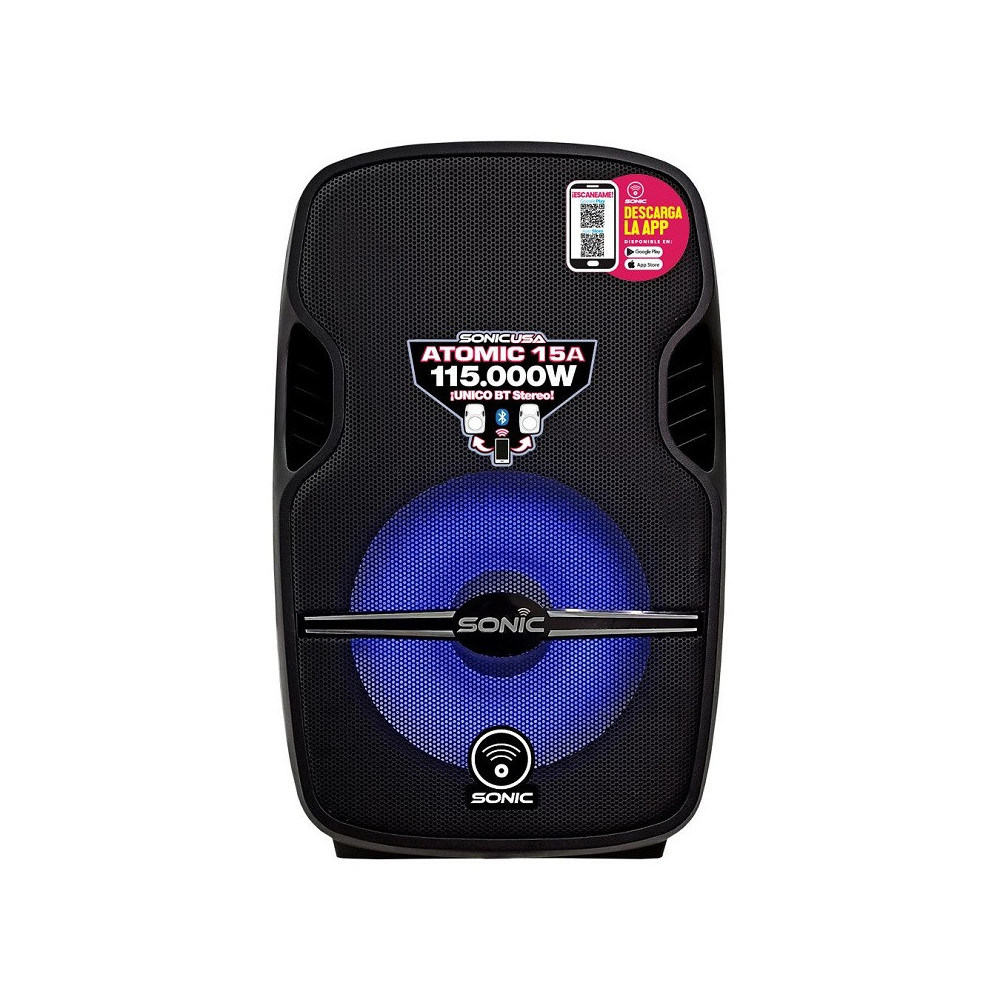 Caja amplificada 15"