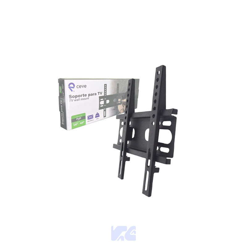 SOPORTE DE TV FIJO CEVE CV-2020| 14" a 43" CEVE CV-2020