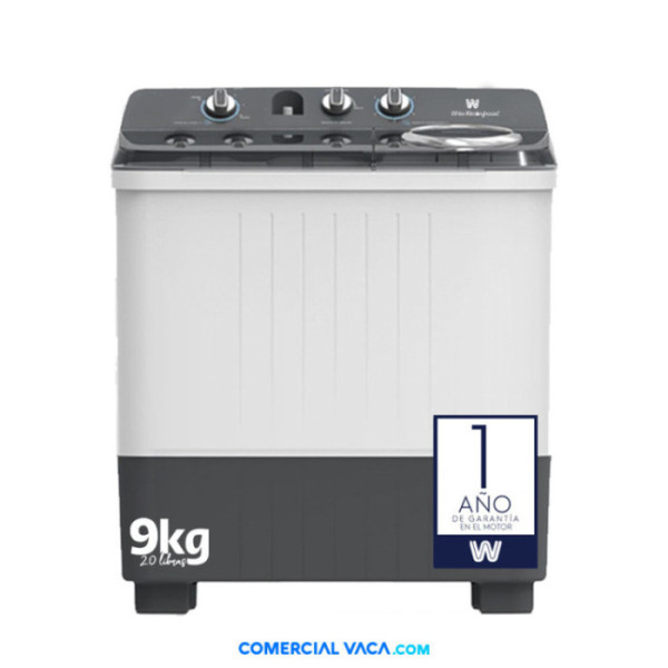 Lavadora doble pozo 27 libras/12kg White-Westinghouse WWTM12M7XUWW