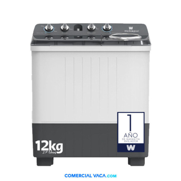 LAVADORA SEMI AUTOMATICA WESTINGHOUSE 15kg WWTM15M7XUWW