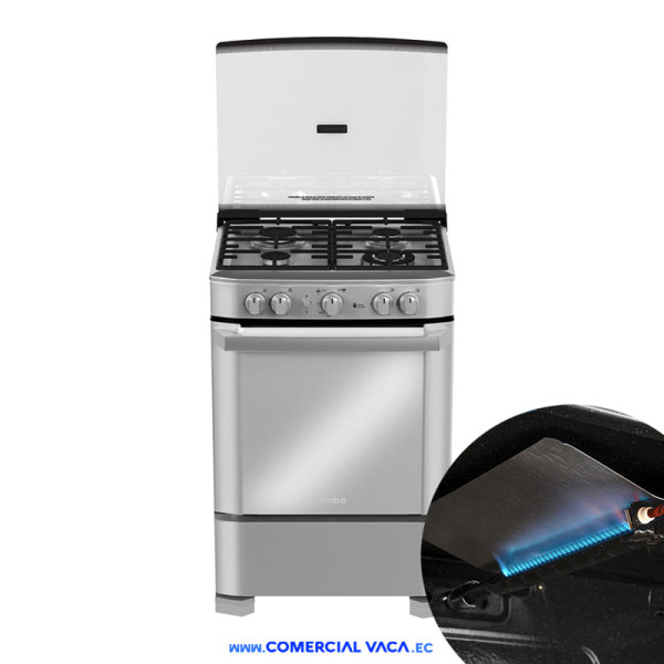 Cocina A Gas 21" 4hornillas Grill