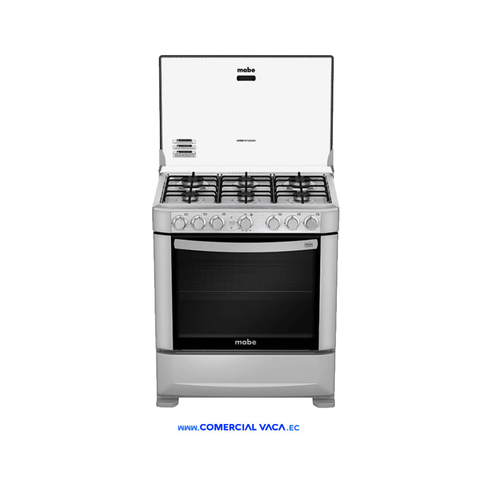 Cocina Mabe A Gas 30" 6hornillas