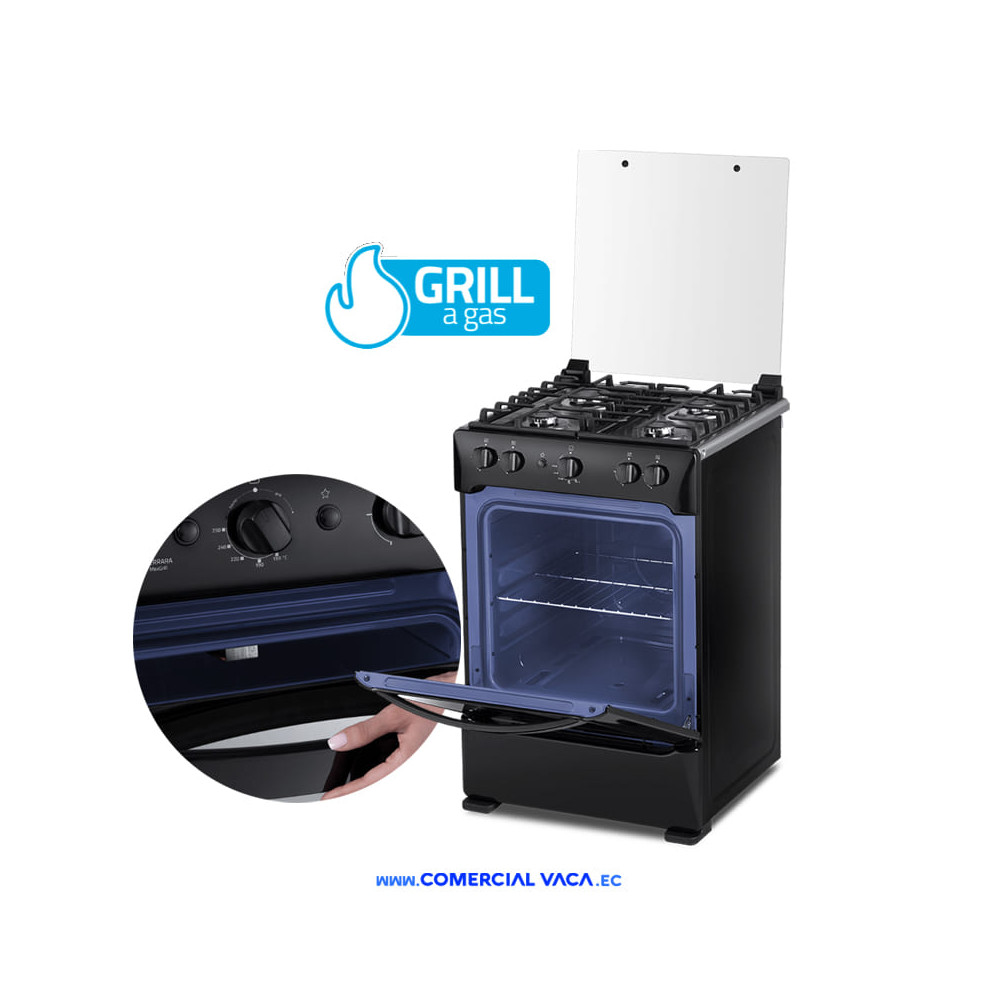 Cocina A Gas 24" 4hornillas Grill