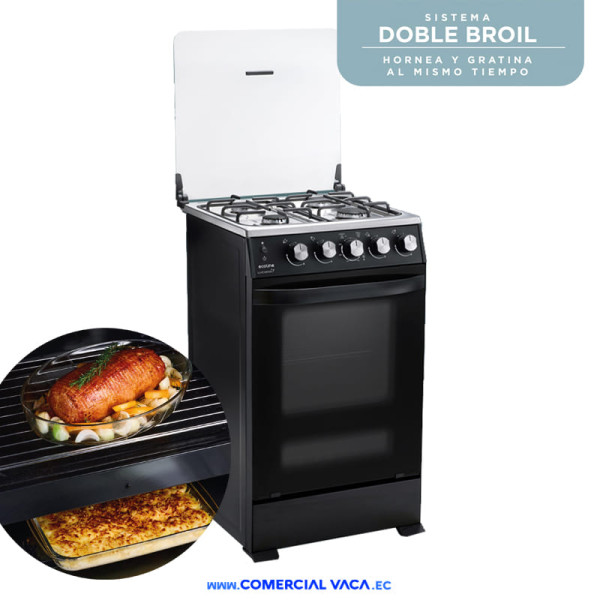 Cocina Ecoline A Gas 21" 4hornillas Grill