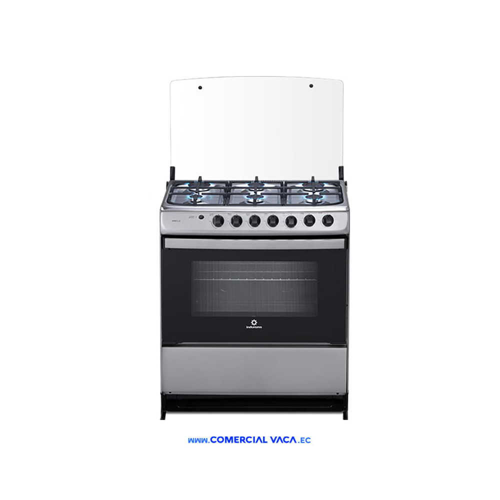Cocina Indurama A Gas 32" 6hornillas