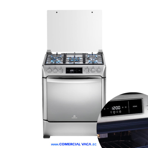 Cocina Indurama A Gas 30" 6hornillas MaxGrill