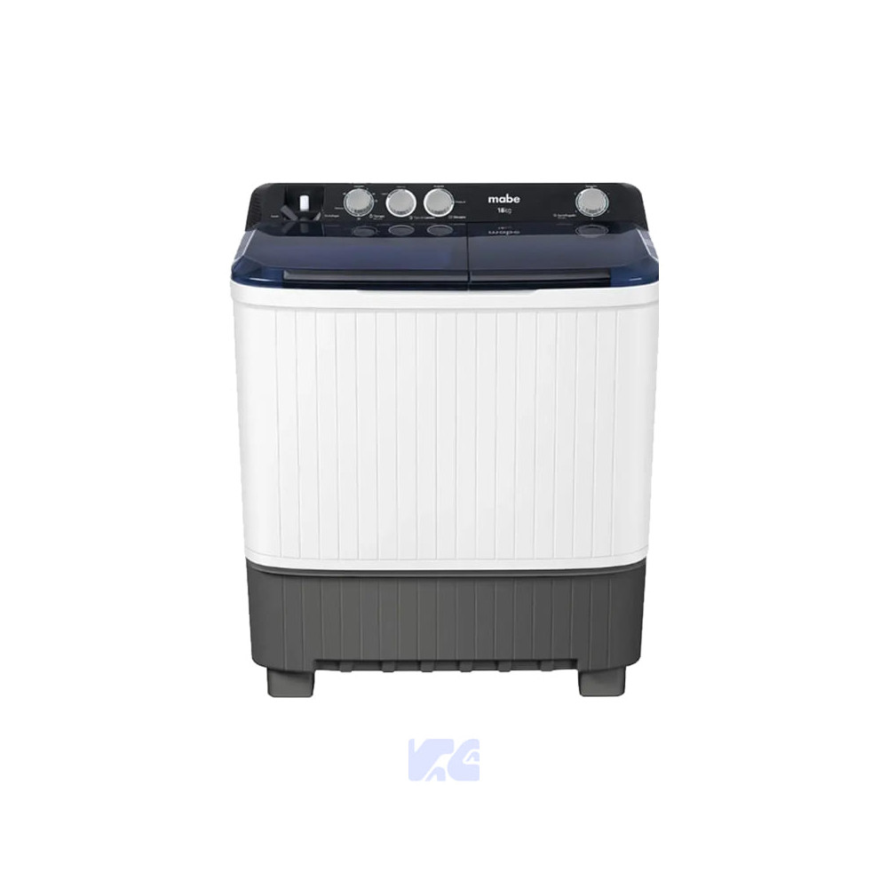 Lavadora Mabe Semiautomática 40L /18kg LMDX8124HBAB0
