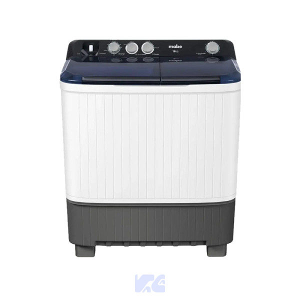 Lavadora Mabe Semiautomática 40L /18kg LMDX8124HBAB0