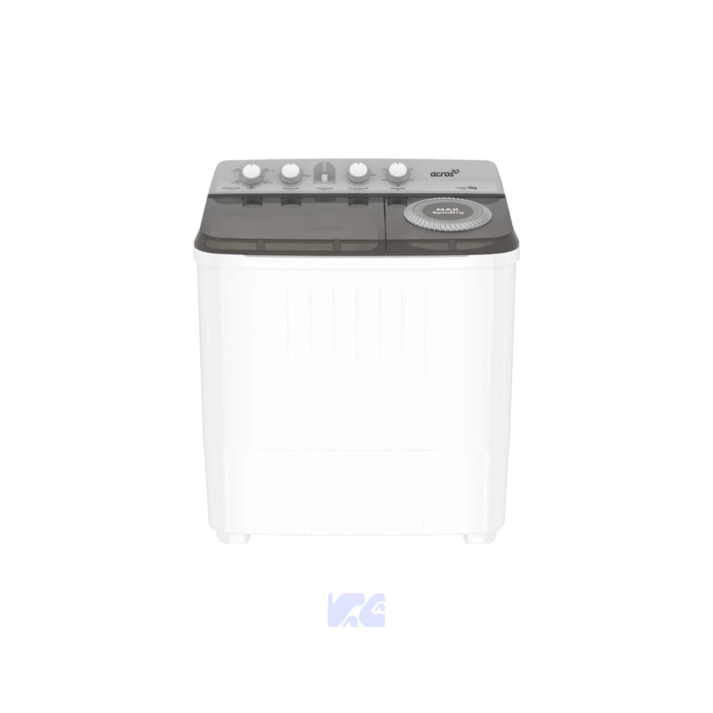 Lavadora Doble Pozo 15kg / 33L Acros ALD1545JE