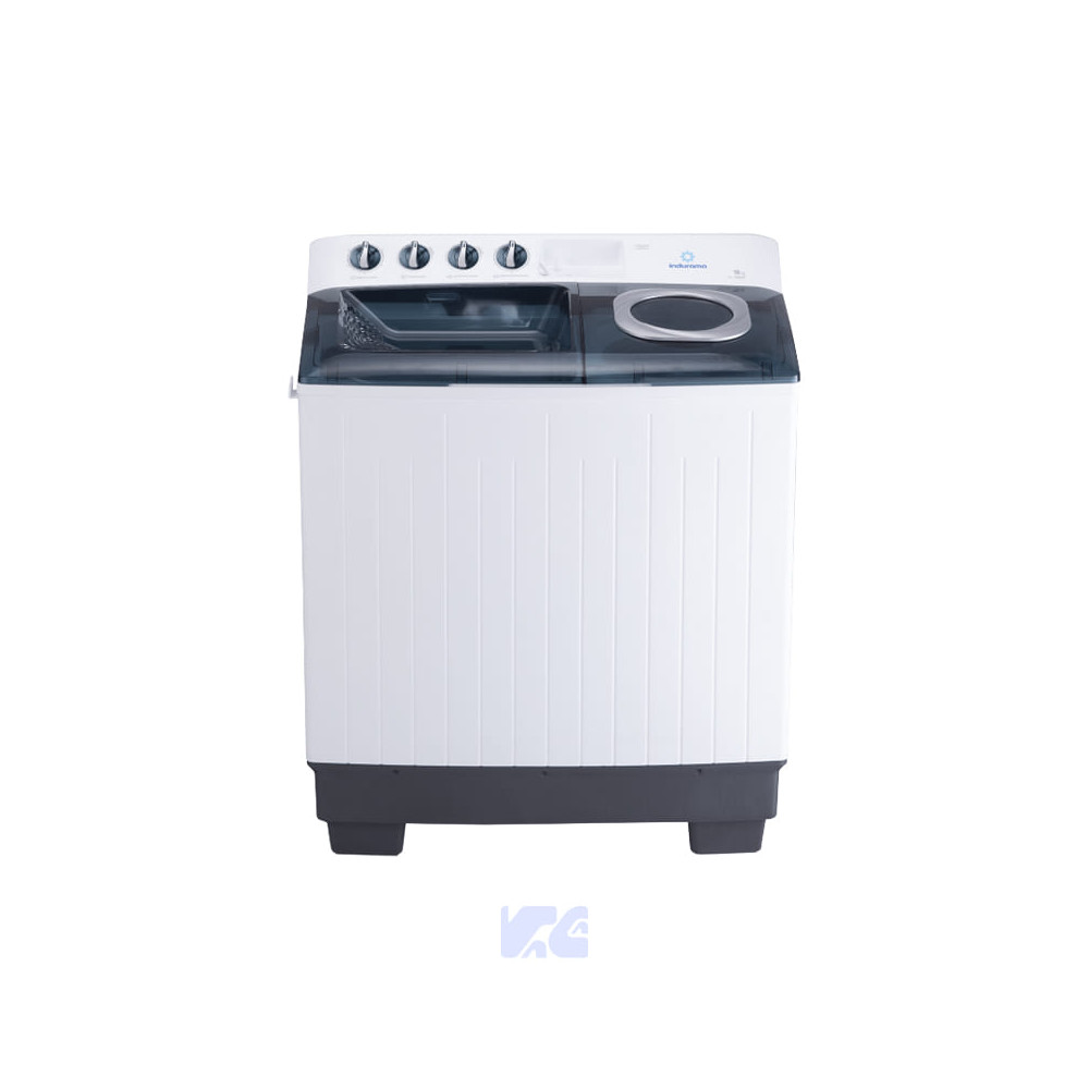 Lavadora Doble Pozo 18kg 48L Indurama LRI-18BLSA