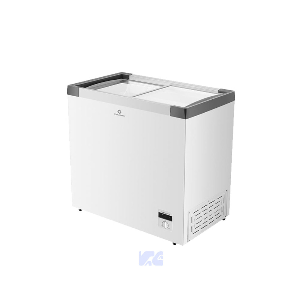 Congelador Dual Tapa Vidrio 204L