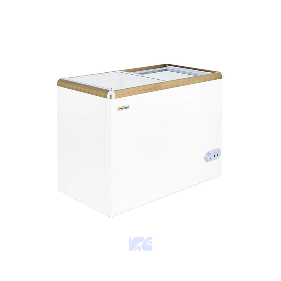 Congelador Panoramico Tapa Vidrio 210 Litros