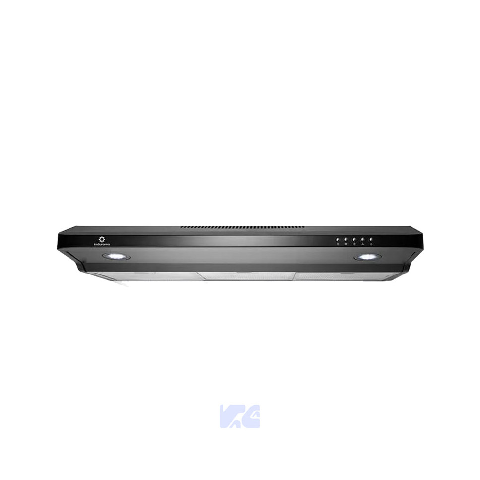 Campana Extractora Indurama 90cm Negro 260w