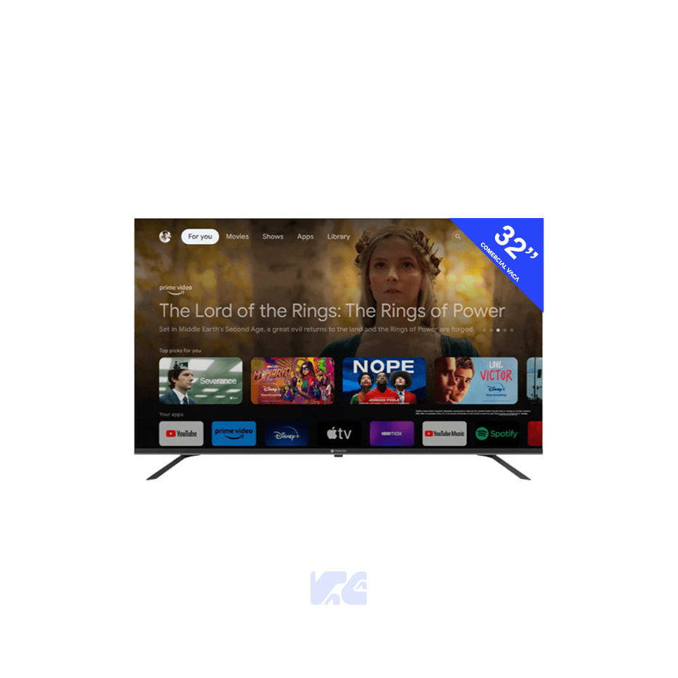 Televisor Smart Tv 32" HD Google Tv