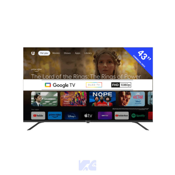 TELEVISOR MOTOROLA 43" LED FHD GOOGLE TV 43MKGFHD