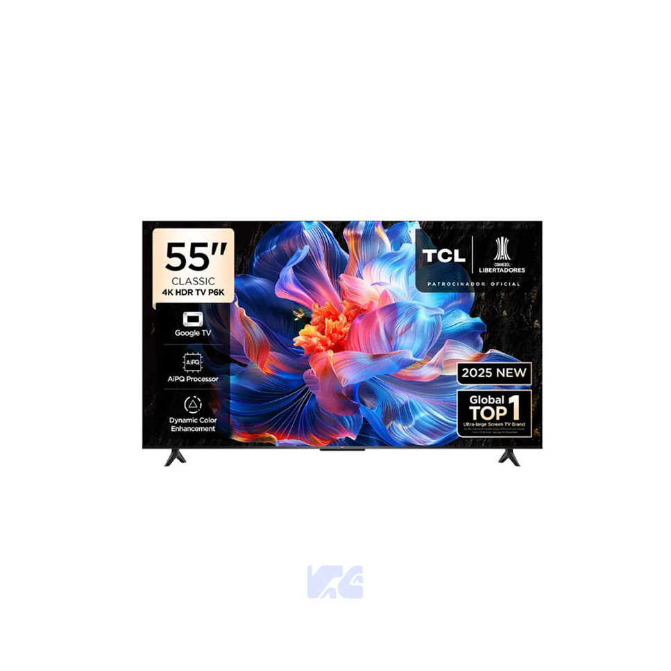 TELEVISOR TCL 55" 55P6K AiPQ UHD 4K| GOOGLE TV