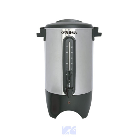 CAFETERA PERCOLADOR INOX PRIMA 45 TAZAS 1000Watts PR45N