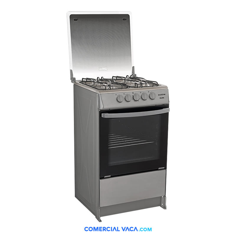 COCINA ECOLINE A GAS 60CM 4H NOELIA C-T-SILVER