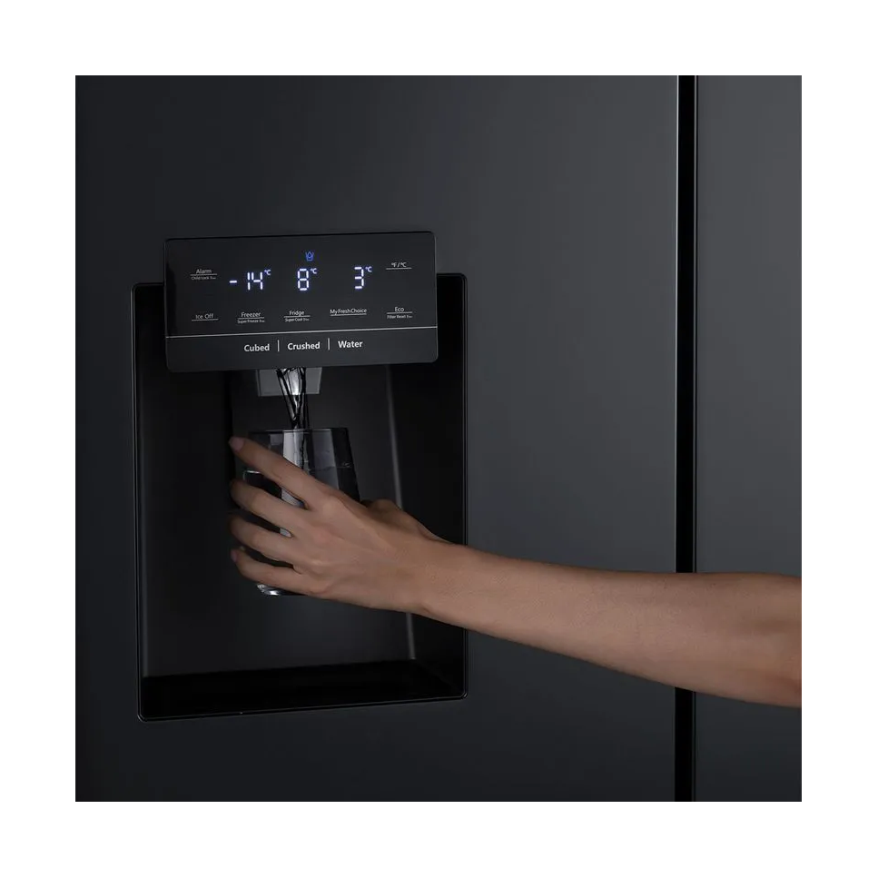REFRIGERADORA CROSS DOOR 647 LITROS NEGRA RI-885I