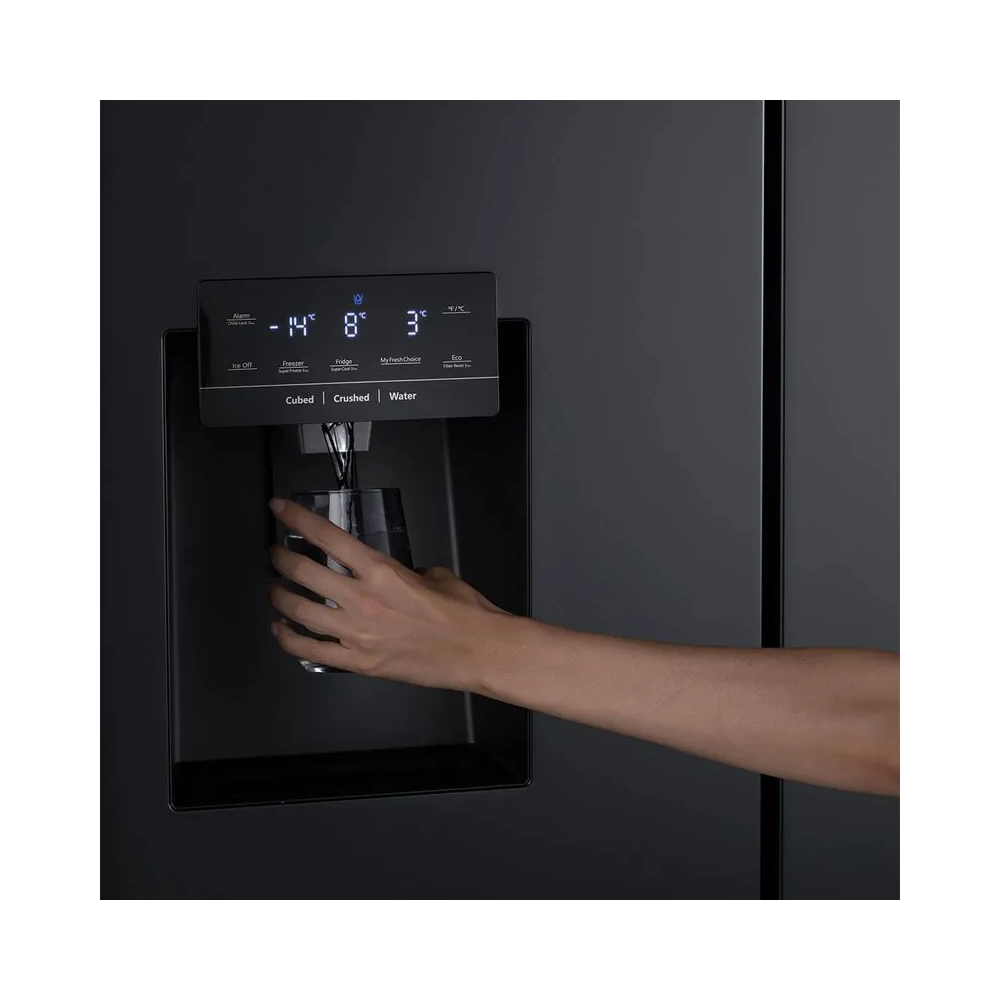 REFRIGERADORA CROSS DOOR 647 LITROS NEGRA RI-885I