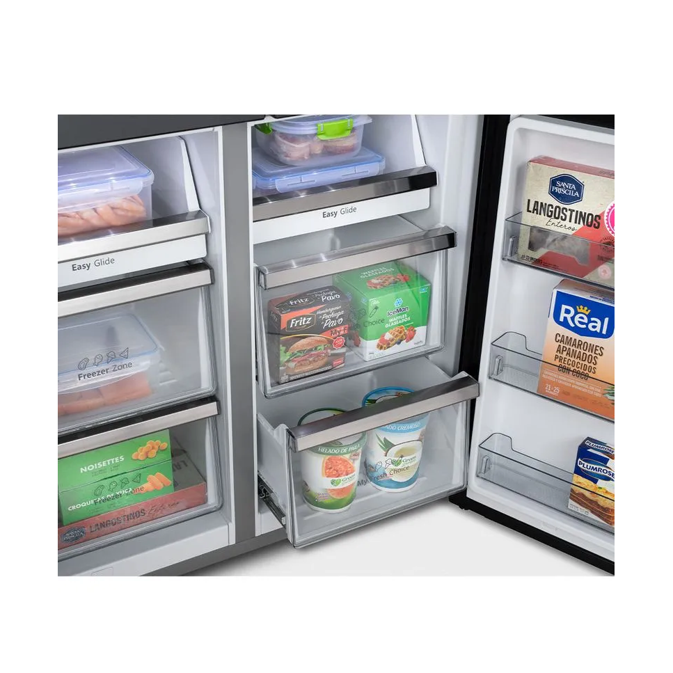 REFRIGERADORA CROSS DOOR 647 LITROS NEGRA RI-885I