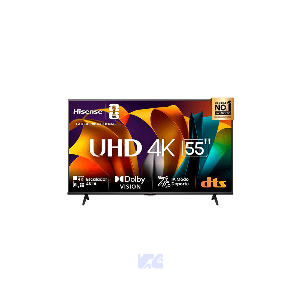 Led Hisense Smart TV 55" UHD 4K Google TV