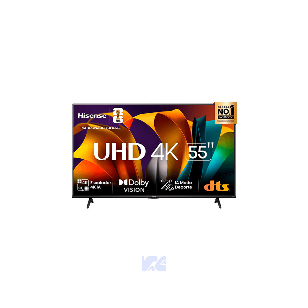 Led Hisense Smart TV 55" UHD 4K Google TV