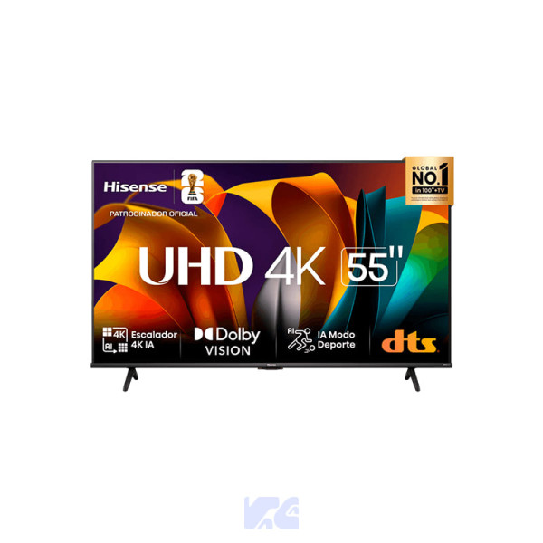 Led Smart Tv Hisense 55" Qled UHD 4K Vidaa U9
