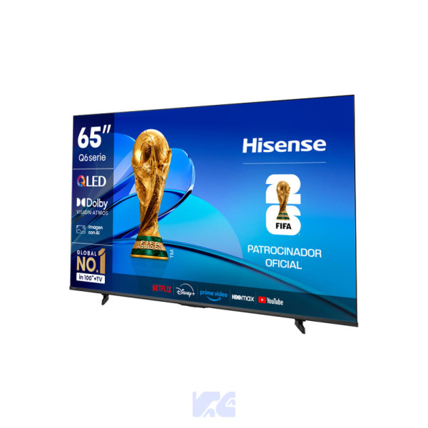 TELEVISOR HISENSE QLED 65" LED UHD 4K VIDAA U9| 65Q6QV