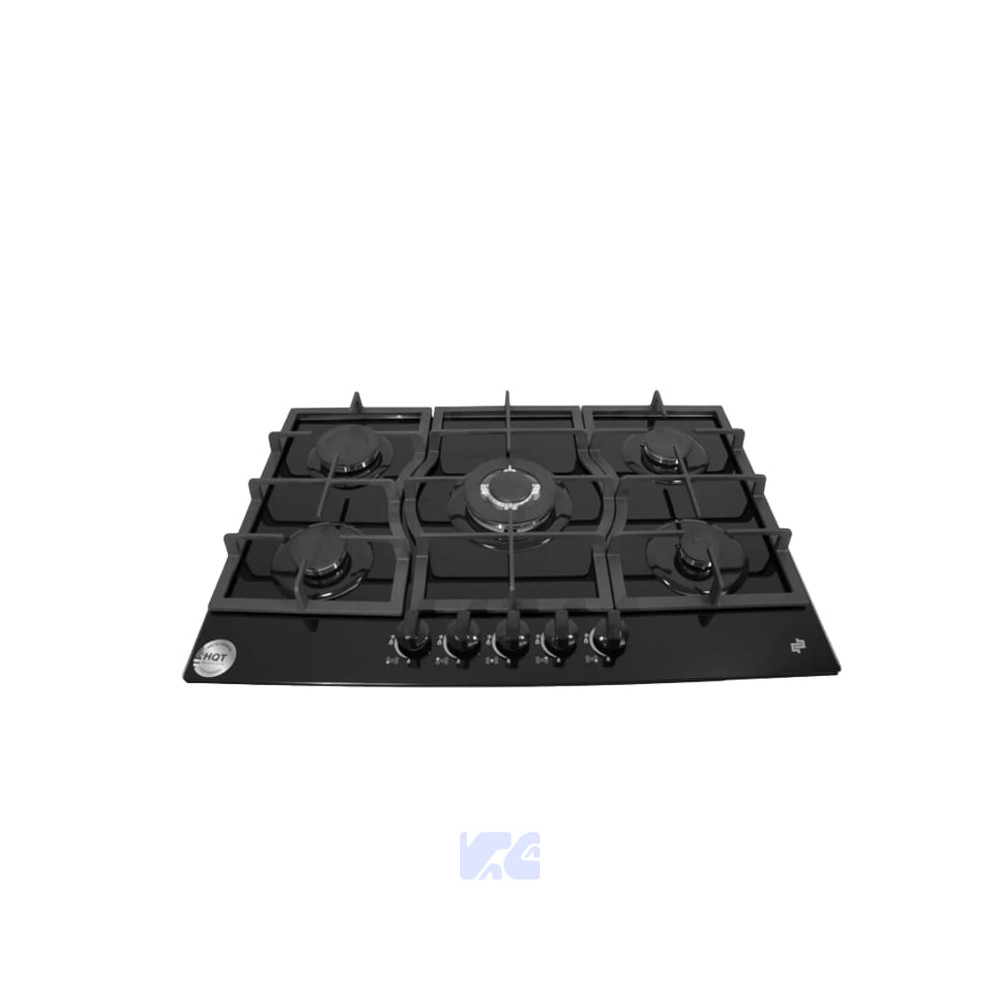 Encimera a Gas BP Vidrio 5 Quemadores 76cm BP04780