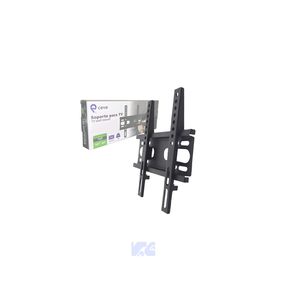 SOPORTE DE TV FIJO CEVE CV-2020| 14" a 43" CEVE CV-2020